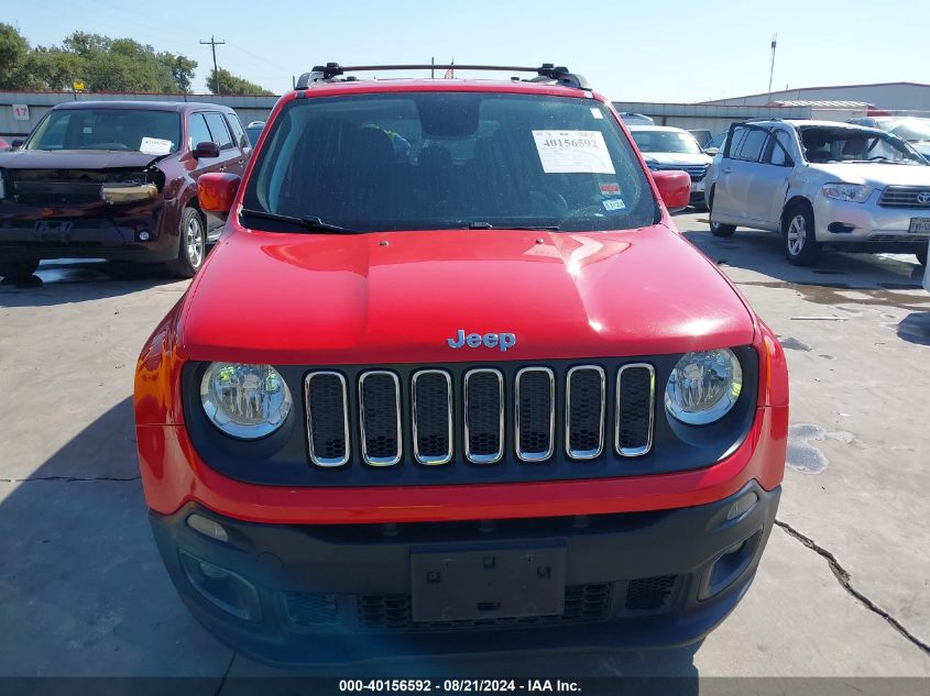 2018 Jeep Renegade Latitude VIN: ZACCJABB8JPH70750 Lot: 40156592