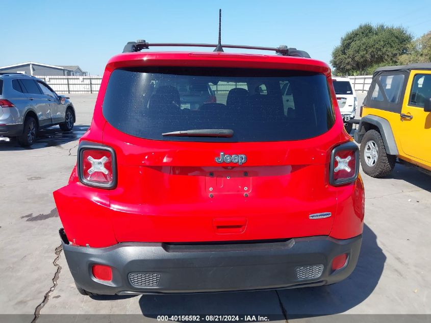 2018 Jeep Renegade Latitude VIN: ZACCJABB8JPH70750 Lot: 40156592