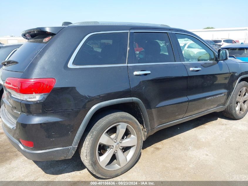 2014 Jeep Grand Cherokee Limited VIN: 1C4RJFBG2EC325563 Lot: 40156636