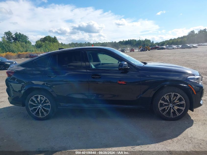 2020 BMW X6 M50I VIN: 5UXCY8C0XL9B30353 Lot: 40156648