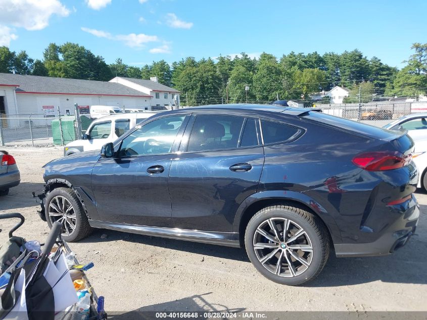 2020 BMW X6 M50I VIN: 5UXCY8C0XL9B30353 Lot: 40156648