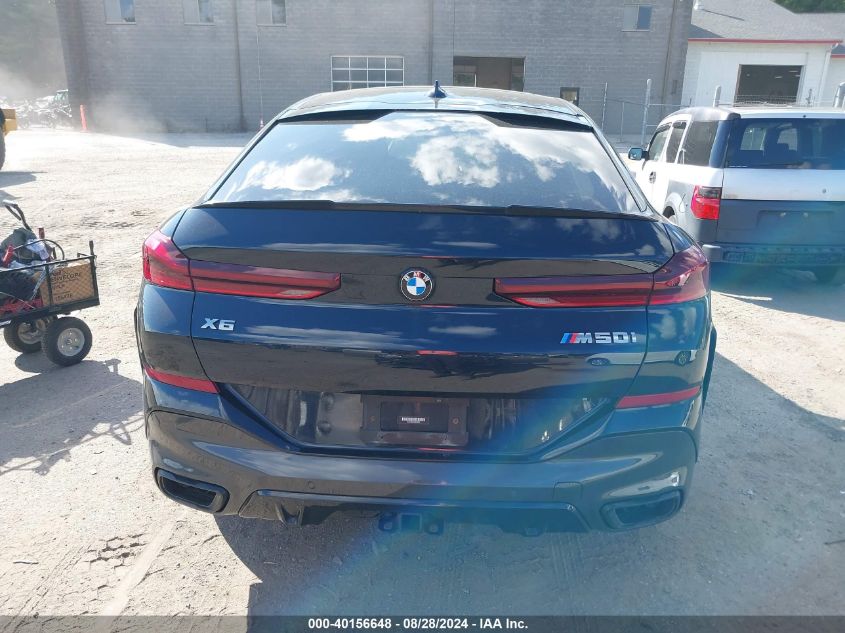 2020 BMW X6 M50I VIN: 5UXCY8C0XL9B30353 Lot: 40156648