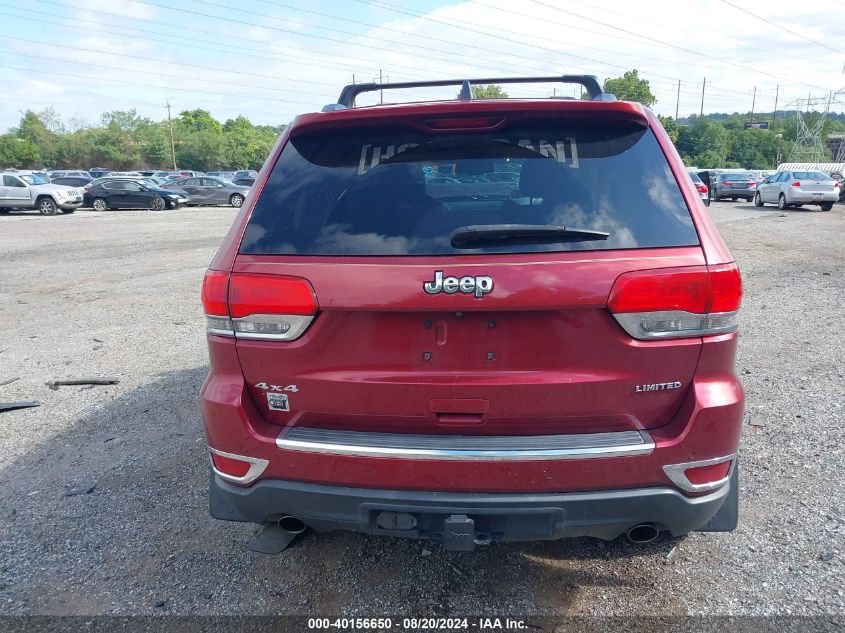 2014 Jeep Grand Cherokee Limited VIN: 1C4RJFBG0EC280316 Lot: 40156650