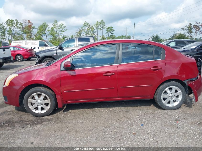 2007 Nissan Sentra 2.0/2.0S/2.0Sl VIN: 3N1AB61E97L649842 Lot: 40156664