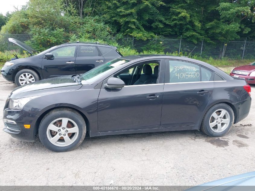 2016 Chevrolet Cruze Limited 1Lt Auto VIN: 1G1PE5SBXG7225712 Lot: 40156670