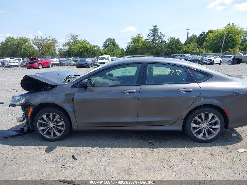 2015 Chrysler 200 S VIN: 1C3CCCDG8FN570549 Lot: 40156675