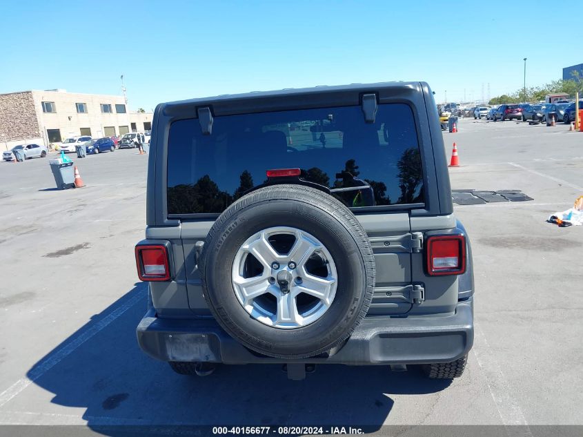 2019 Jeep Wrangler Unlimited Sport S 4X4 VIN: 1C4HJXDN7KW638082 Lot: 40156677