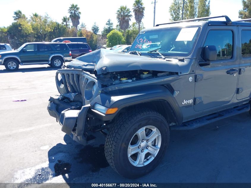 2019 Jeep Wrangler Unlimited Sport S 4X4 VIN: 1C4HJXDN7KW638082 Lot: 40156677