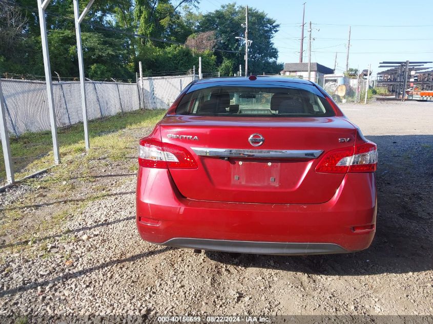 2015 Nissan Sentra Fe+ S/S/Sl/Sr/Sv VIN: 3N1AB7AP7FL664149 Lot: 40156699