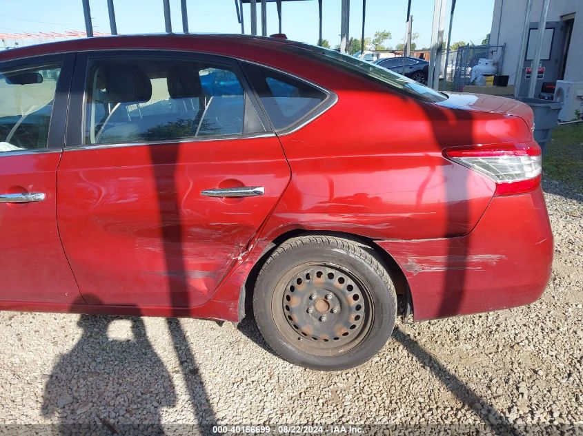 2015 Nissan Sentra Fe+ S/S/Sl/Sr/Sv VIN: 3N1AB7AP7FL664149 Lot: 40156699