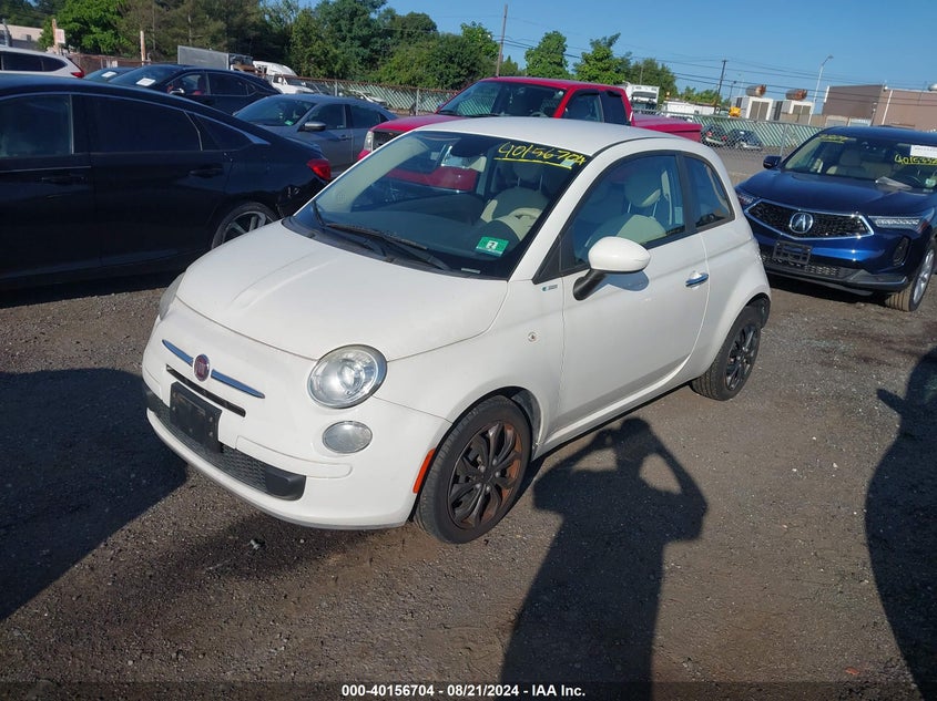 2013 Fiat 500 Pop VIN: 3C3CFFAR5DT738286 Lot: 40156704