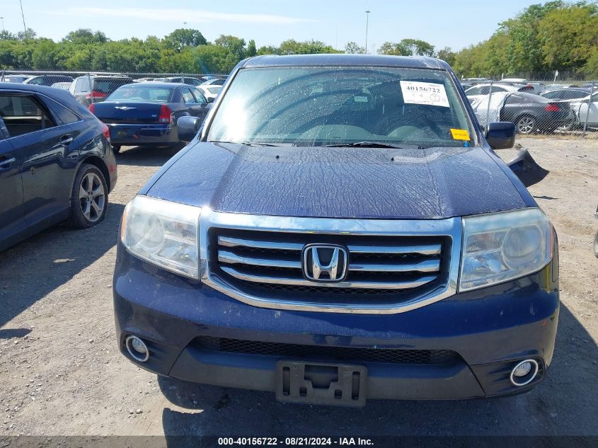 2014 Honda Pilot Ex-L VIN: 5FNYF4H79EB034022 Lot: 40156722