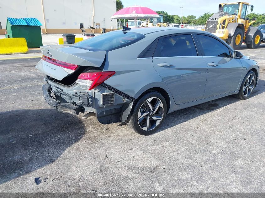 2022 Hyundai Elantra Sel VIN: KMHLN4AG3NU329773 Lot: 40156726