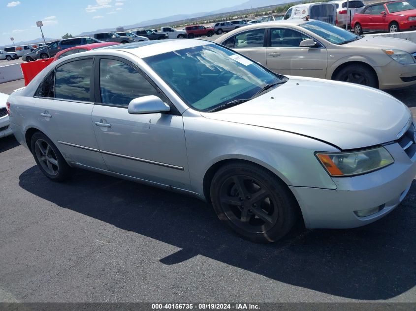 2007 Hyundai Sonata Limited/Se V6 VIN: 5NPEU46F67H263569 Lot: 40156735