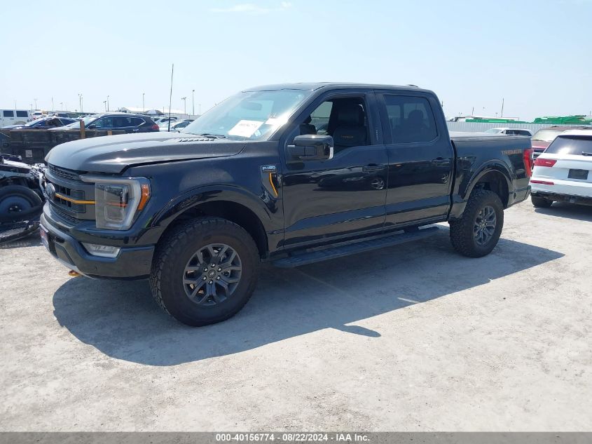 2022 Ford F-150 Tremor VIN: 1FTEW1E83NFB89580 Lot: 40156774