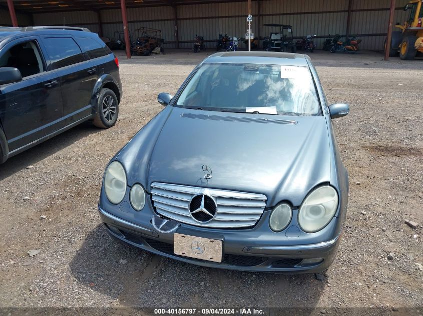 2005 Mercedes-Benz E 500 4Matic VIN: WDBUF83J15X181786 Lot: 40156797