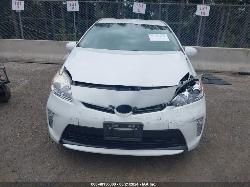 2012 Toyota Prius Five/Four/One/Three/Two VIN: JTDKN3DU0C5460856 Lot: 40156809