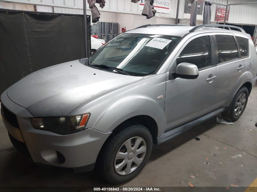 2012 Mitsubishi Outlander Es VIN: JA4AS2AW1CU012856 Lot: 40156843