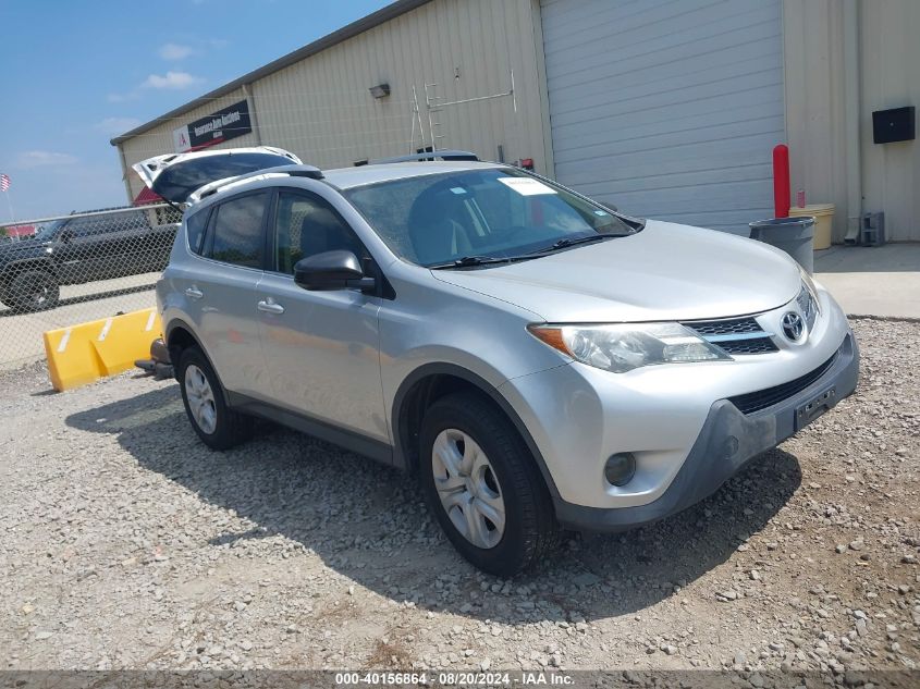 2015 Toyota Rav4 Le VIN: JTMZFREV4FJ054726 Lot: 40156864