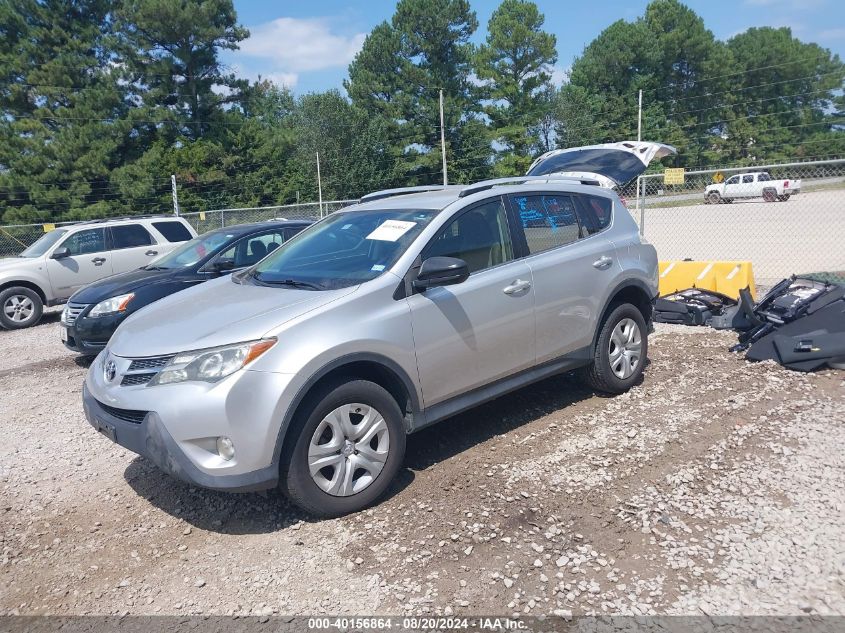 2015 Toyota Rav4 Le VIN: JTMZFREV4FJ054726 Lot: 40156864