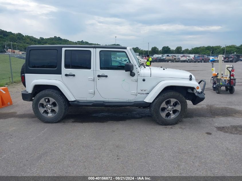 2018 Jeep Wrangler Sahara VIN: 1C4BJWEG8JL809048 Lot: 40156872