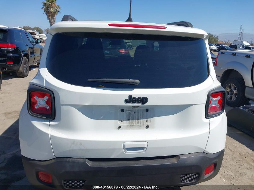 2020 Jeep Renegade Altitude Fwd VIN: ZACNJABB5LPM00560 Lot: 40156879