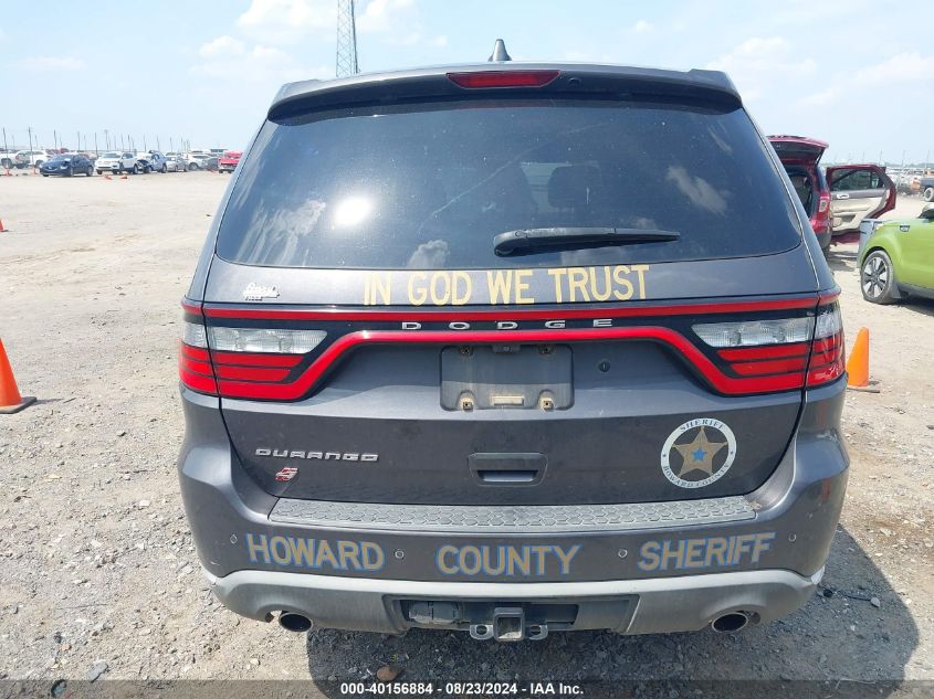 2018 Dodge Durango Special Service Awd VIN: 1C4SDJFTXJC439419 Lot: 40156884