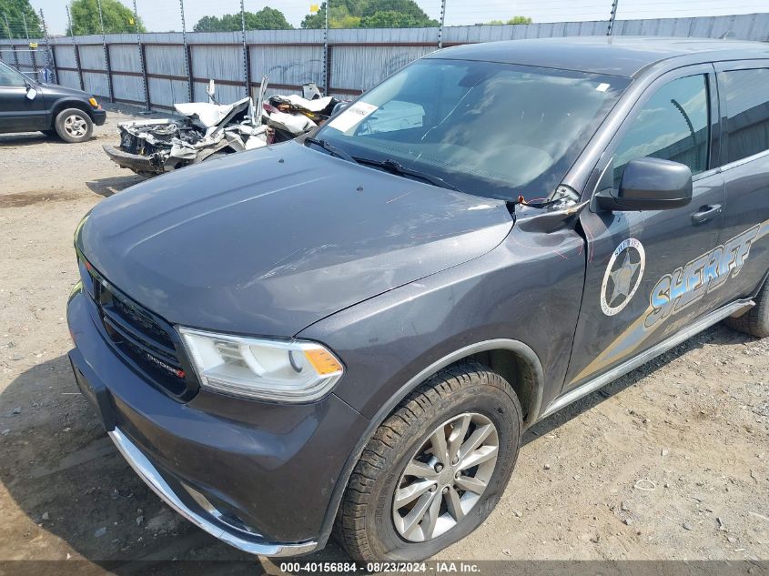 2018 Dodge Durango Special Service Awd VIN: 1C4SDJFTXJC439419 Lot: 40156884