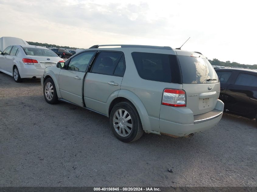 2008 Ford Taurus X Limited VIN: 1FMDK03WX8GA16488 Lot: 40156945