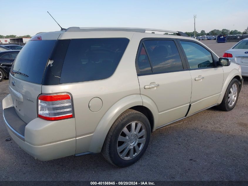 2008 Ford Taurus X Limited VIN: 1FMDK03WX8GA16488 Lot: 40156945