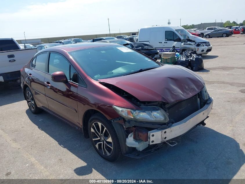 2013 Honda Civic Ex VIN: 19XFB2F82DE060310 Lot: 40156969