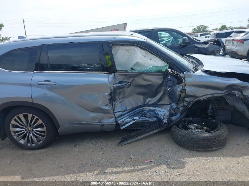 2021 Toyota Highlander Platinum VIN: 5TDFZRBH3MS111152 Lot: 40156973