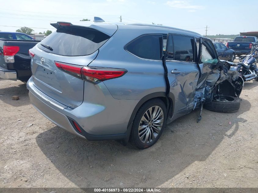 2021 TOYOTA HIGHLANDER PLATINUM - 5TDFZRBH3MS111152