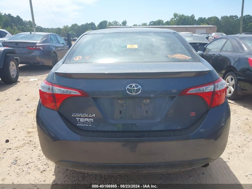 2014 Toyota Corolla S Plus VIN: 5YFBURHE2EP130621 Lot: 40156985