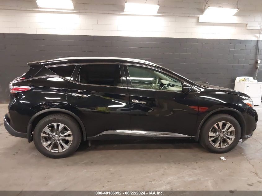 2015 Nissan Murano Sl VIN: 5N1AZ2MH0FN220705 Lot: 40156992