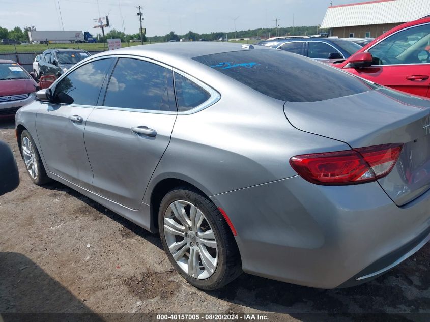 2016 Chrysler 200 Limited VIN: 1C3CCCAB1GN118923 Lot: 40157005