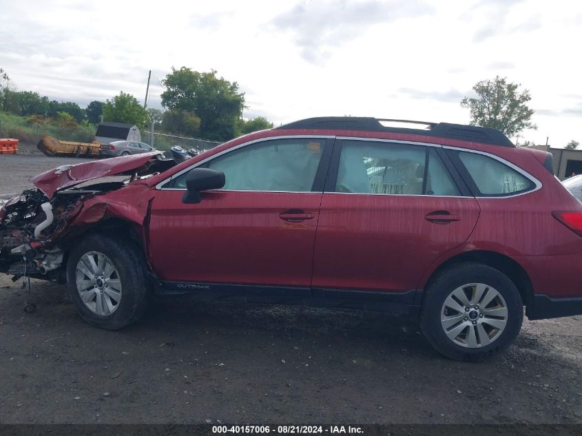 2018 Subaru Outback 2.5I VIN: 4S4BSAAC5J3288515 Lot: 40157006