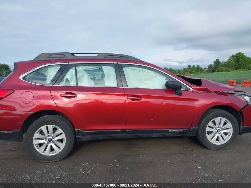 2018 Subaru Outback 2.5I VIN: 4S4BSAAC5J3288515 Lot: 40157006