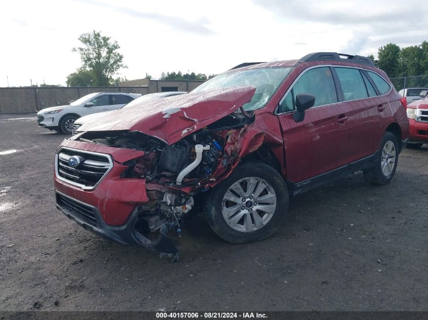 2018 Subaru Outback 2.5I VIN: 4S4BSAAC5J3288515 Lot: 40157006