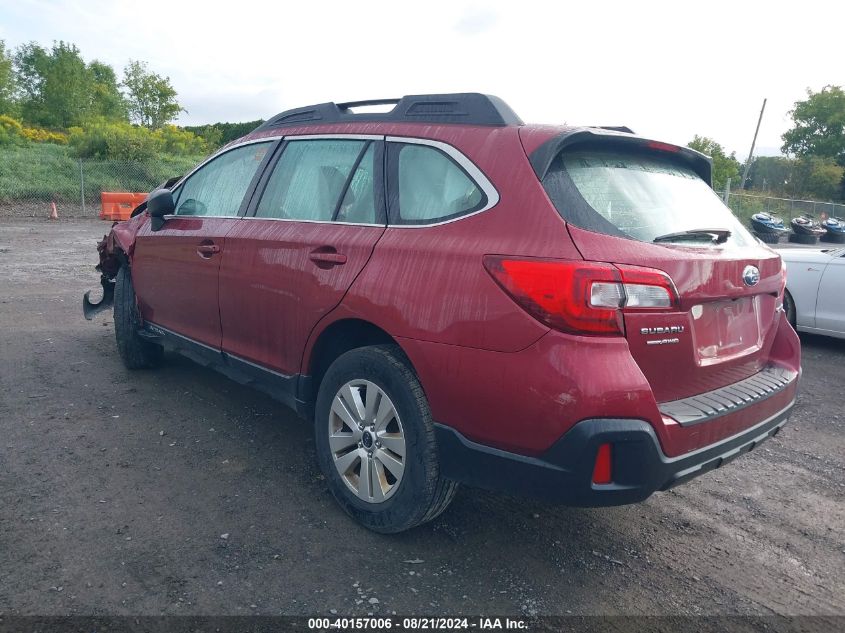 2018 Subaru Outback 2.5I VIN: 4S4BSAAC5J3288515 Lot: 40157006