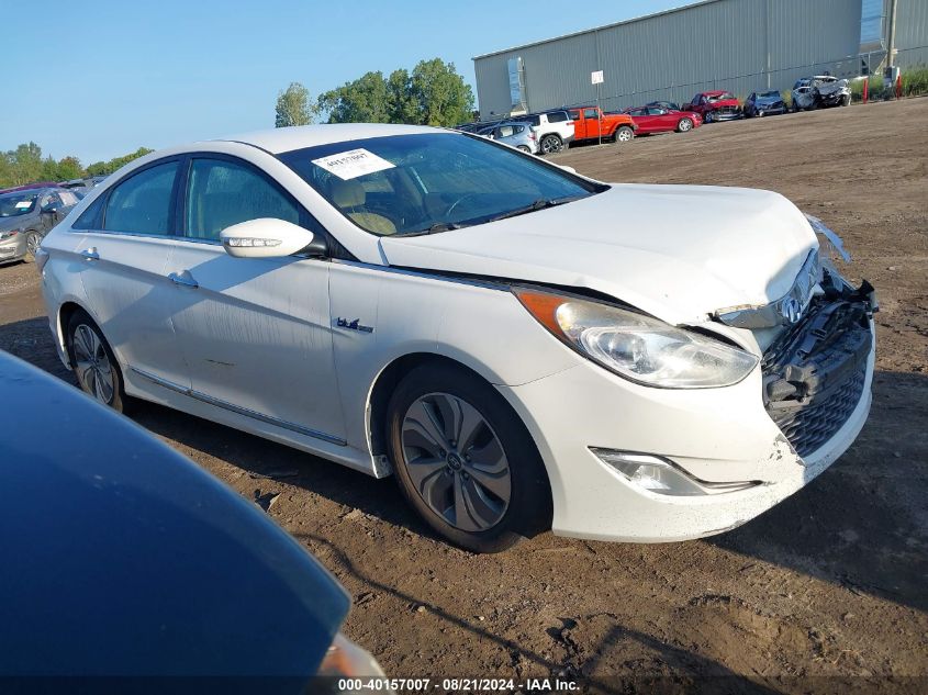 2013 Hyundai Sonata Hybrid Hybrid VIN: KMHEC4A42DA080452 Lot: 40157007