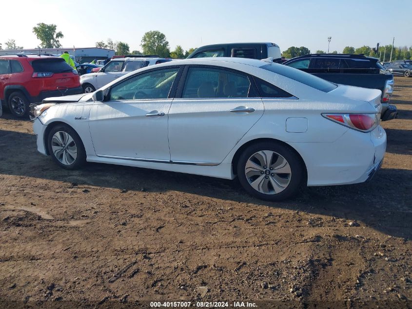 2013 Hyundai Sonata Hybrid Hybrid VIN: KMHEC4A42DA080452 Lot: 40157007