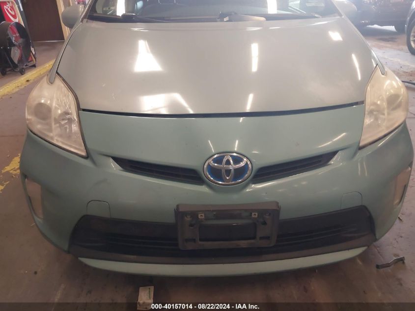 2014 Toyota Prius Two VIN: JTDKN3DU5E1849910 Lot: 40157014