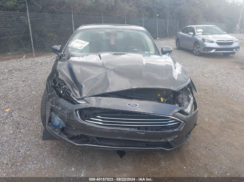 2019 Ford Fusion Se VIN: 3FA6P0T91KR265261 Lot: 40157023