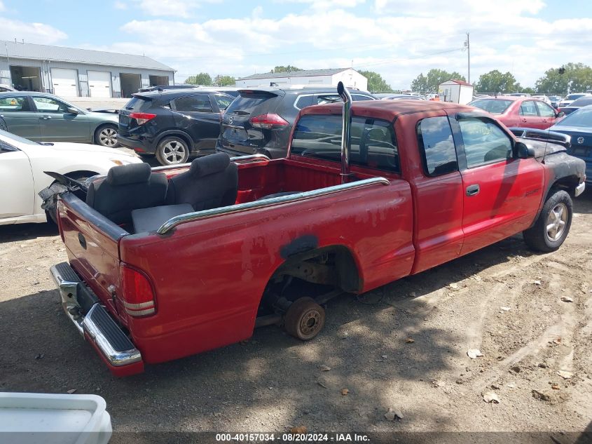 2000 Dodge Dakota Slt/Sport VIN: 1B7GL22X2YS718452 Lot: 40157034