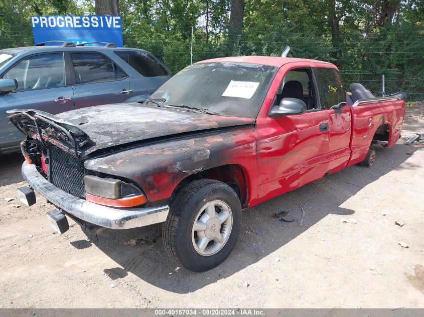 2000 Dodge Dakota Slt/Sport VIN: 1B7GL22X2YS718452 Lot: 40157034