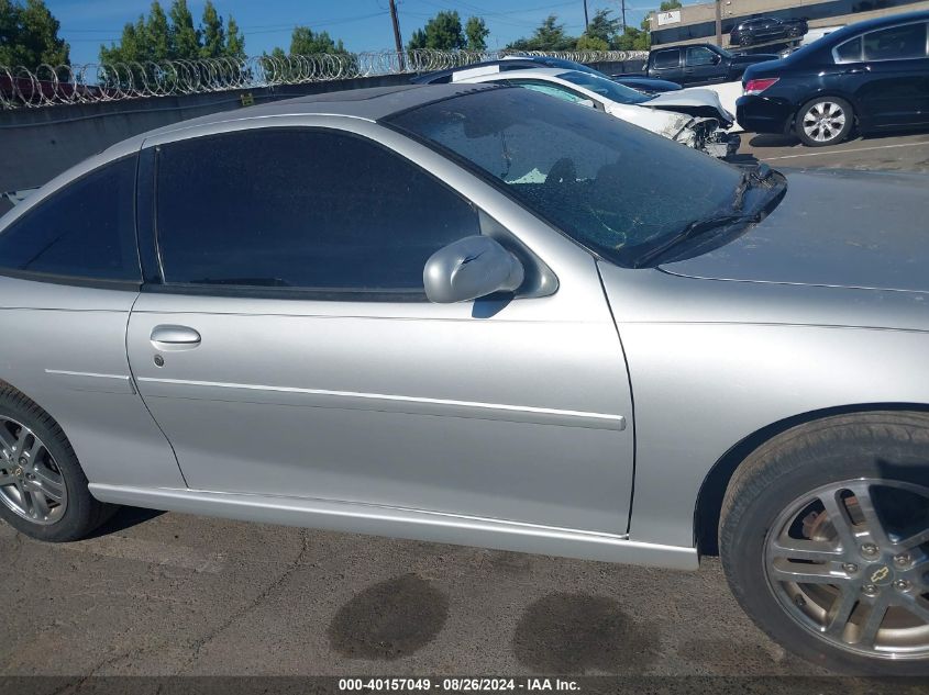 2003 Chevrolet Cavalier Ls Sport VIN: 1G1JH12F137301899 Lot: 40157049