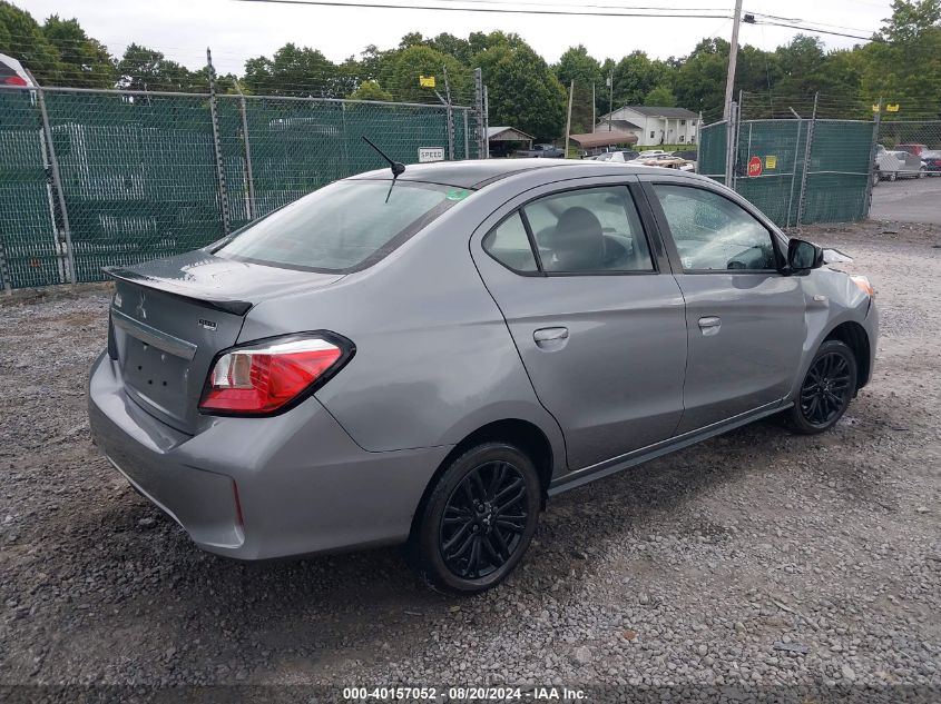 2023 Mitsubishi Mirage G4 Black Edition VIN: ML32FUFJ8PHF05249 Lot: 40157052