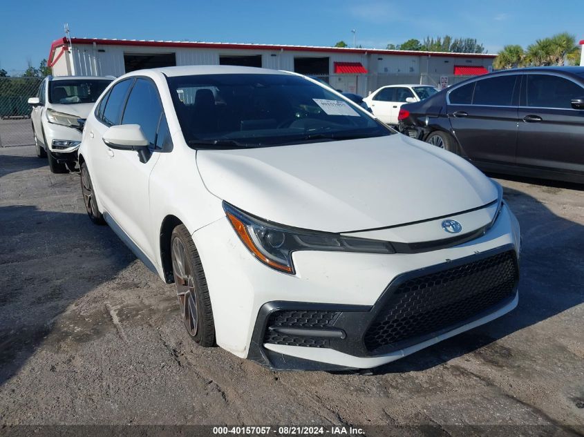 2021 Toyota Corolla Se/Night Shade VIN: JTDS4MCE7MJ061244 Lot: 40157057