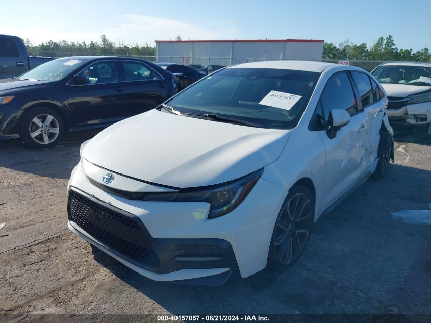 2021 Toyota Corolla Se/Night Shade VIN: JTDS4MCE7MJ061244 Lot: 40157057